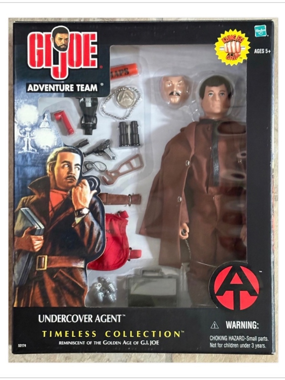 GI Joe Adventure Team - Timeless Collection - Undercover Agent - 12" Figure New